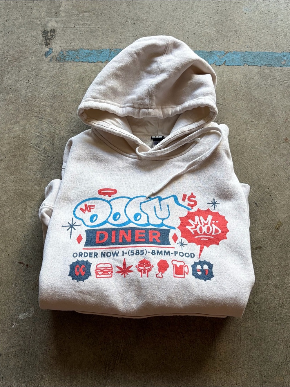 MF DOOM MM..FOOD Diner Hoodie: Official Merch Rap